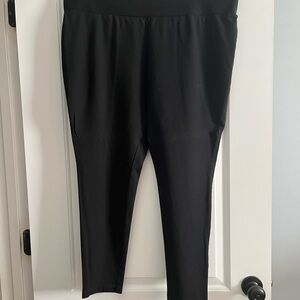 Tahari Black Ponte Leggings